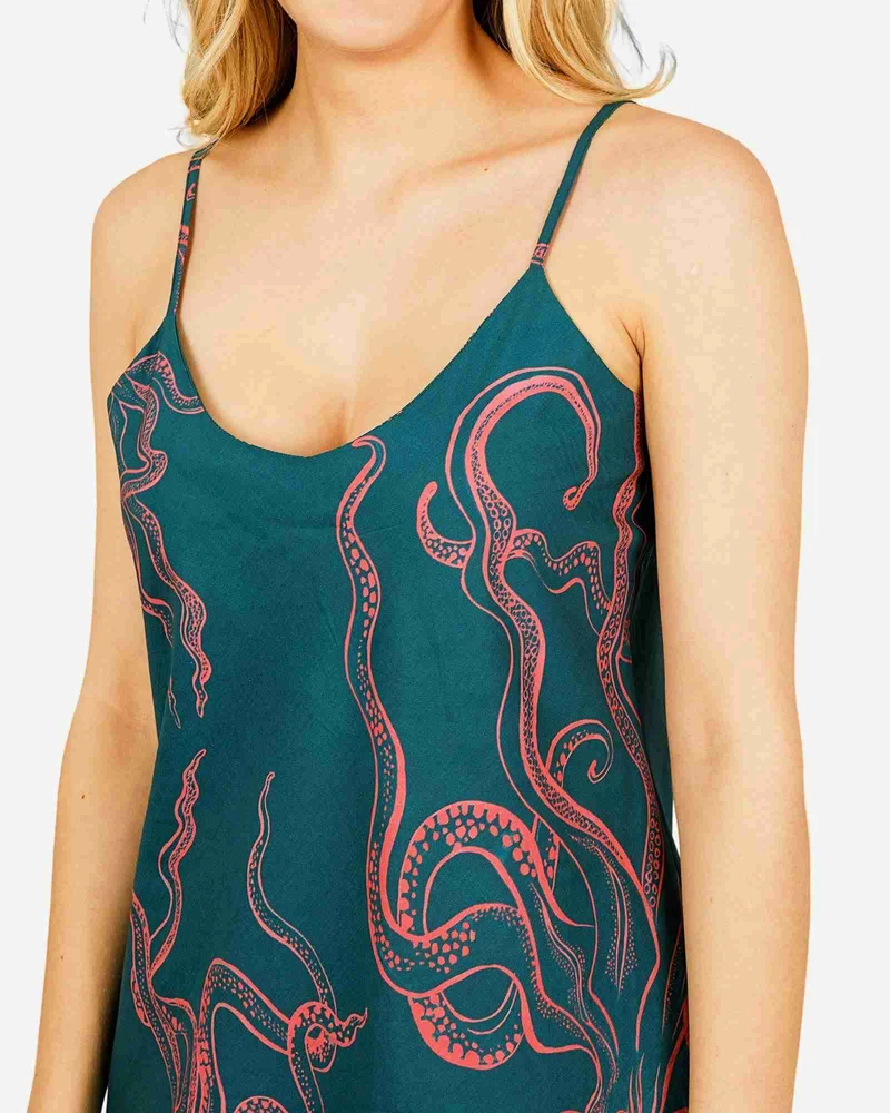 Octopus Pink Matching Set – PJ & Nightie