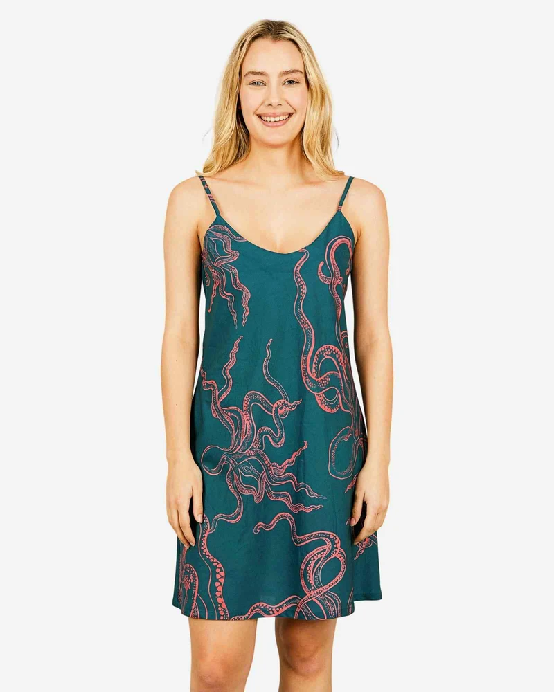 Octopus Pink Matching Set – PJ & Nightie