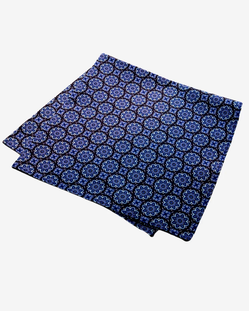 Blue Bandana - Indigo Floral
