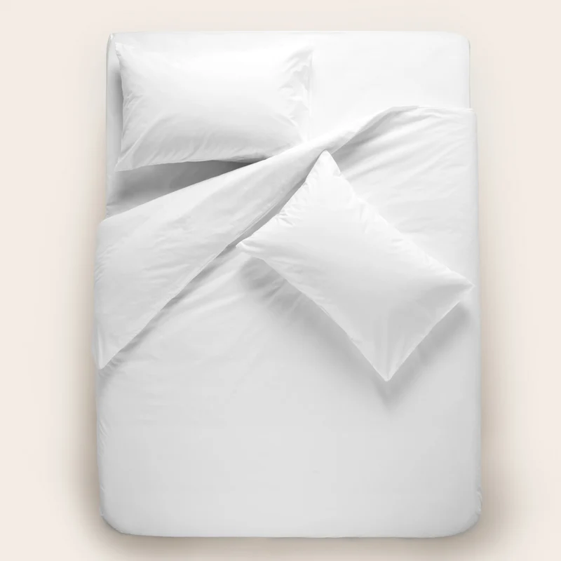 Housse de couette CELIANE blanc