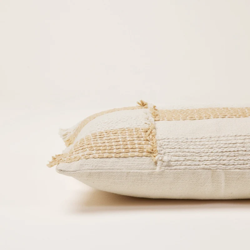 Housse de coussin SILAS naturel