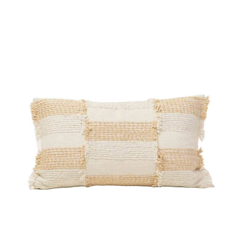 Housse de coussin SILAS naturel