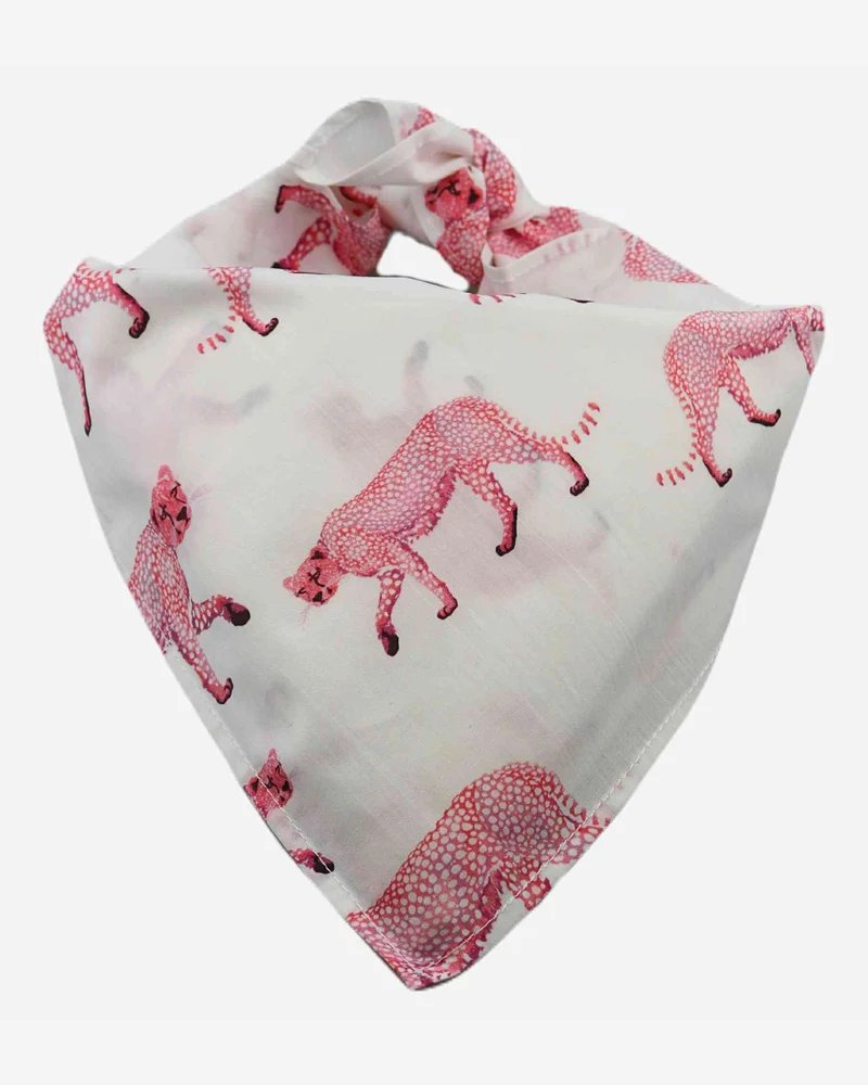 Pink Bandana - Pink Cheetah