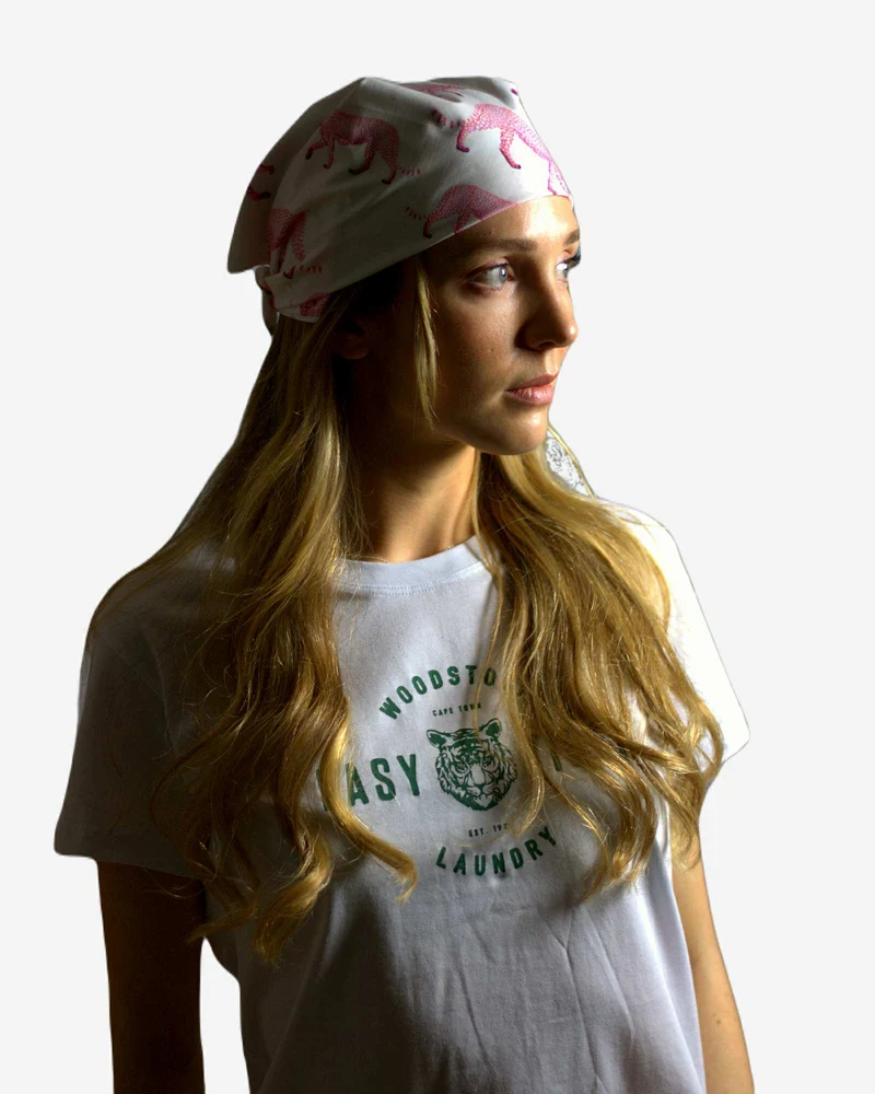 Pink Bandana - Pink Cheetah