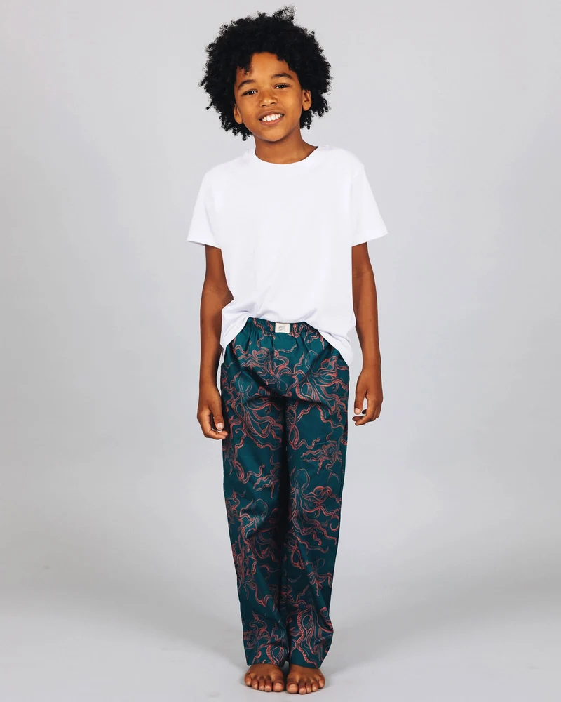 Kids' Lounge Pants & Pyjama Bottoms - Octopus Pink