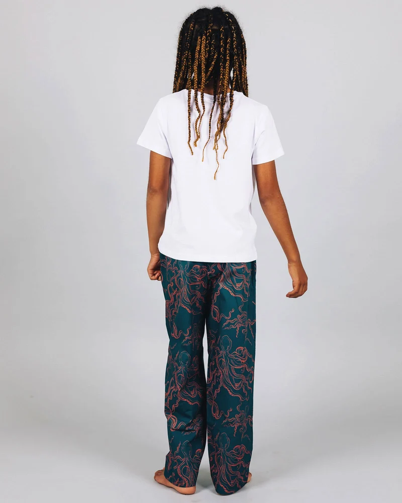 Kids' Lounge Pants & Pyjama Bottoms - Octopus Pink