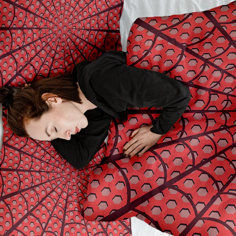 Therapiedecken Bettwäschen Set Spiderman
