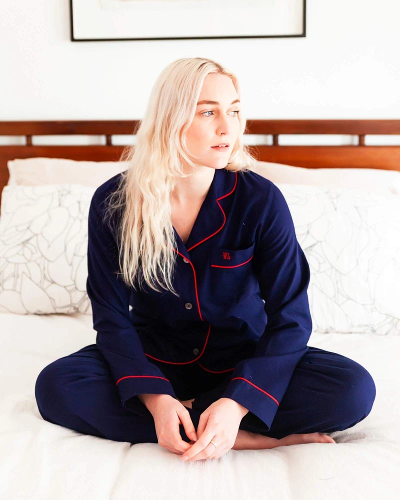Women's Pyjamas – Denim Dark Blue
