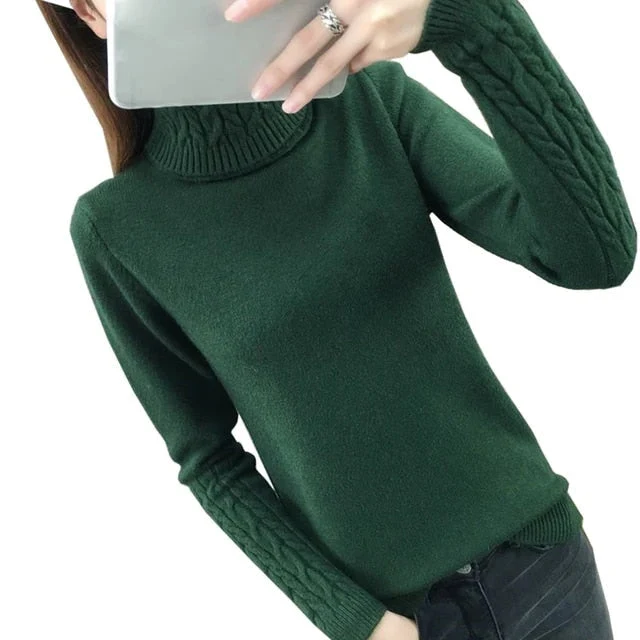 Caroline | Damen-Rollkragenpullover
