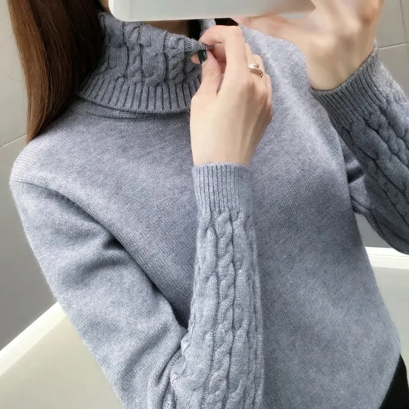 Caroline | Damen-Rollkragenpullover