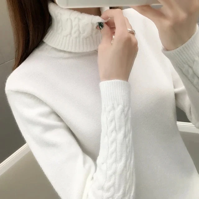 Caroline | Damen-Rollkragenpullover