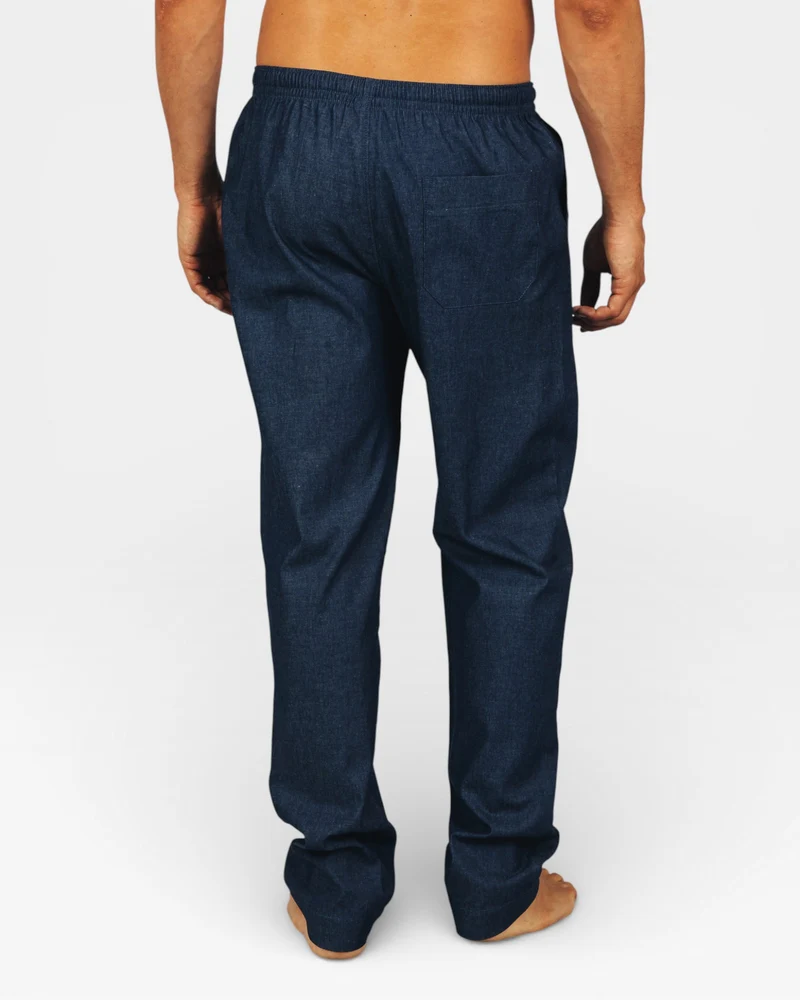 Men's Lounge Pants – Denim Dark Blue