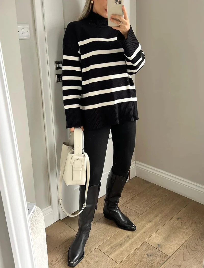 Jasmin | Rollkragenpullover