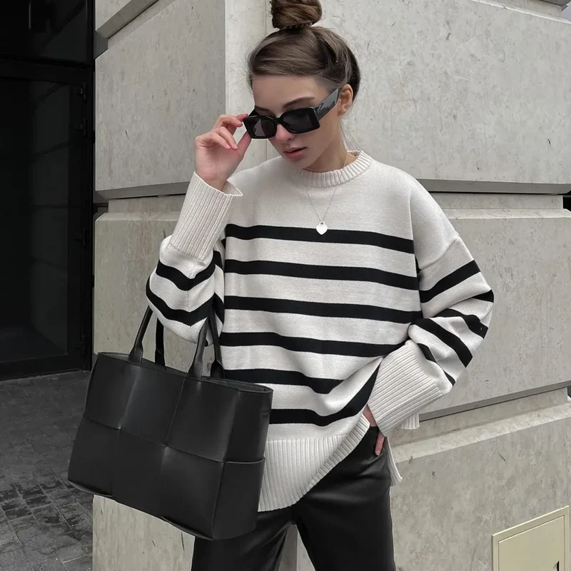 Alisa | Gestreifte Pullover