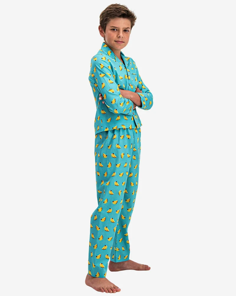 Boys' Long Pyjamas Set - Bananas