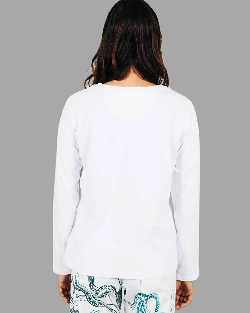 Women's Long Sleeve T-Shirt - Easy Tiger Green