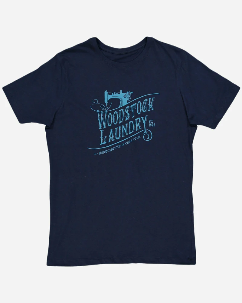 Women's T-Shirt - Logo Blue On Navy