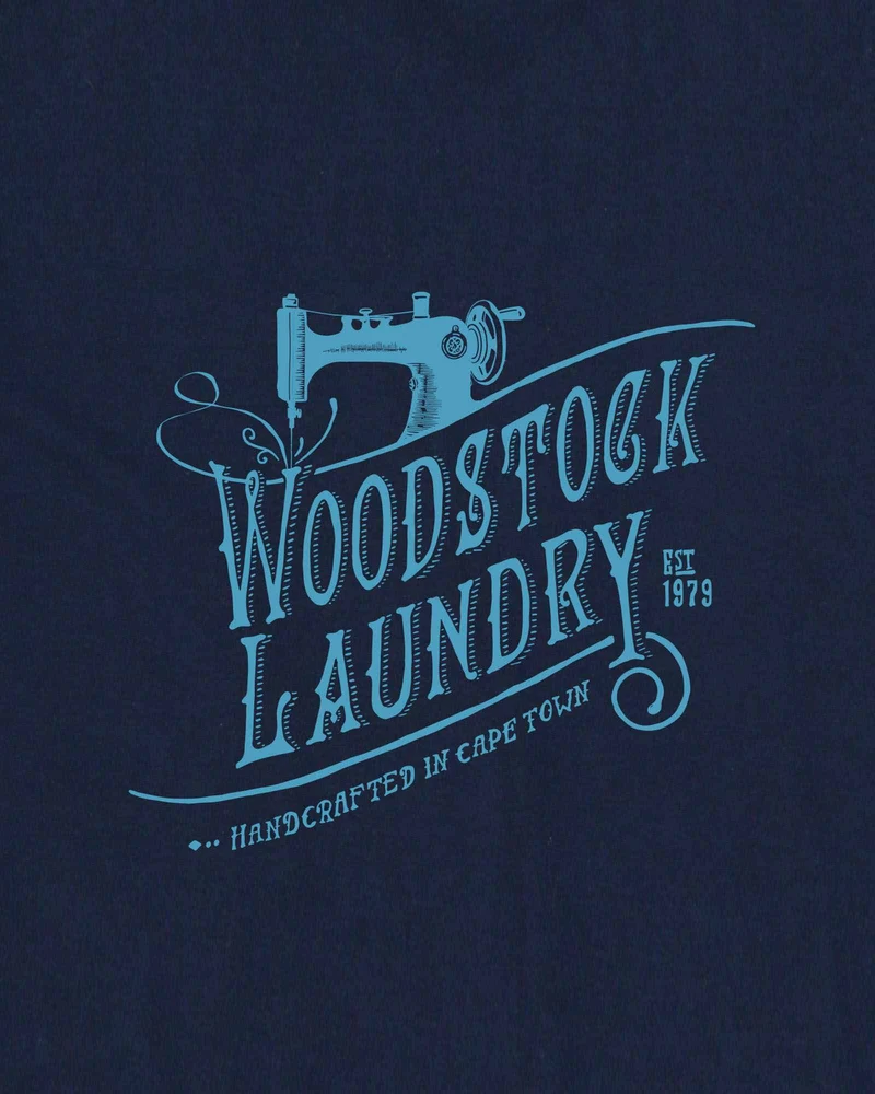 Women's T-Shirt - Logo Blue On Navy