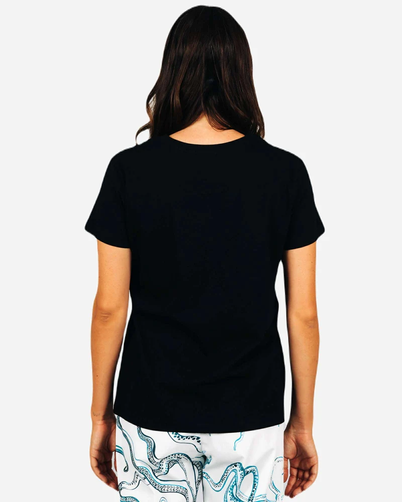 Women's T-Shirt - Logo On Black