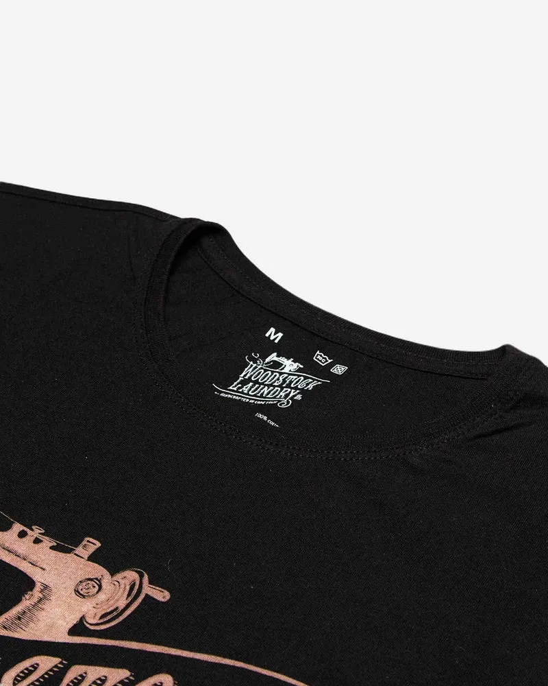 Women's T-Shirt - Logo On Black