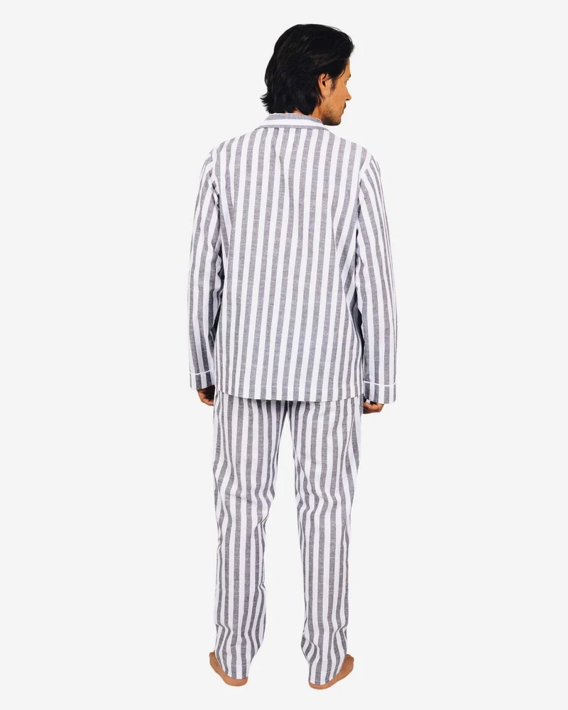 Men's striped pyjamas - Portofino Black