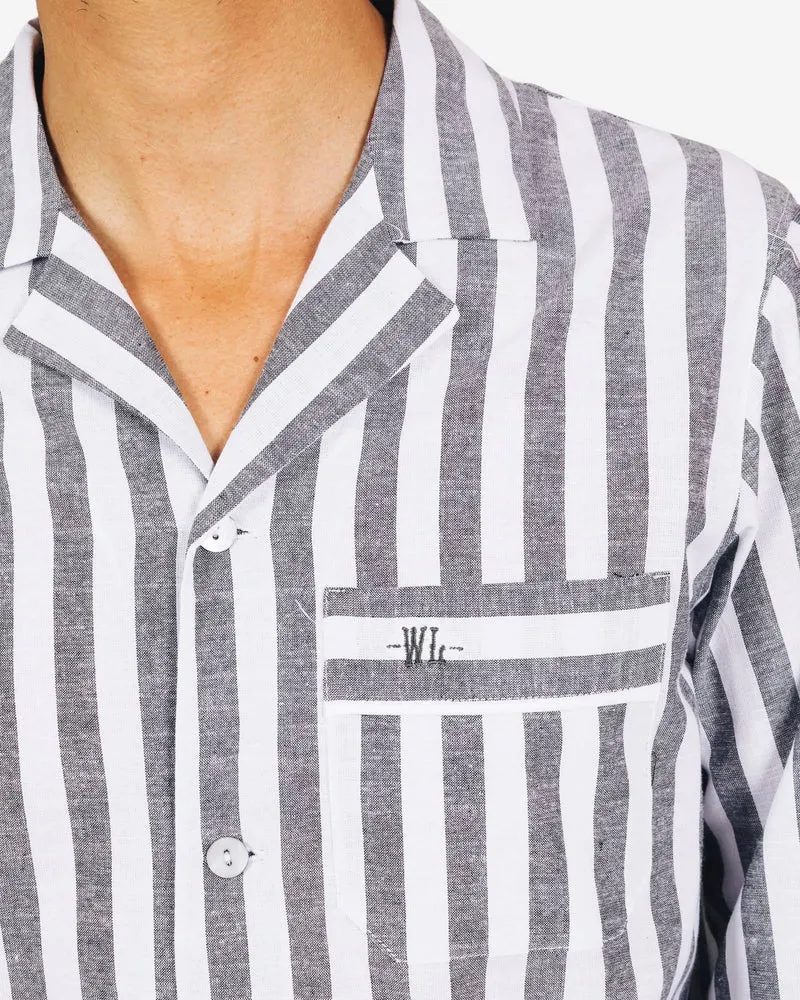 Men's striped pyjamas - Portofino Black