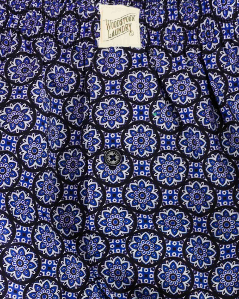 Men's Boxer Shorts – Indigo Floral