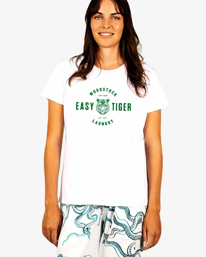 Women's T-Shirt - Easy Tiger Green