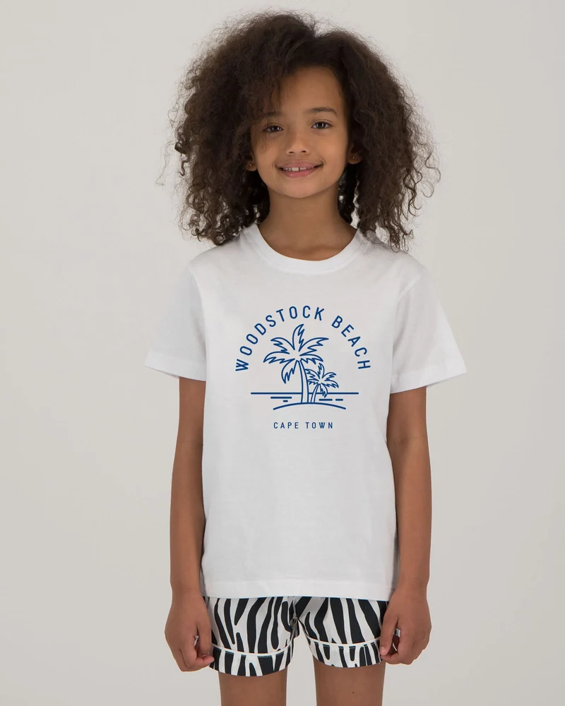 KIDS TEES T-SHIRT - WOODSTOCK BEACH