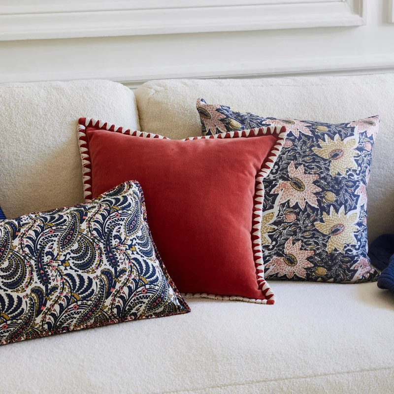 Housse de coussin KEYA encre