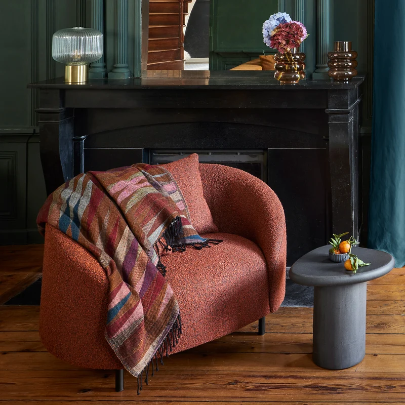 Plaid FADEL multicolore
