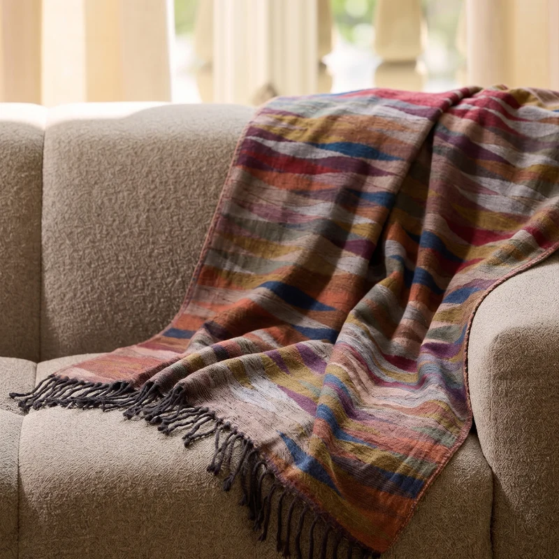 Plaid FADEL multicolore