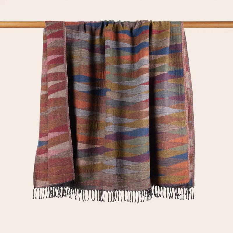 Plaid FADEL multicolore