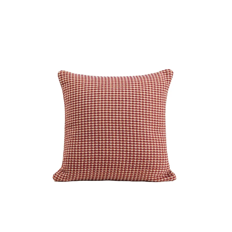 Housse de coussin MIKENO orange et violine