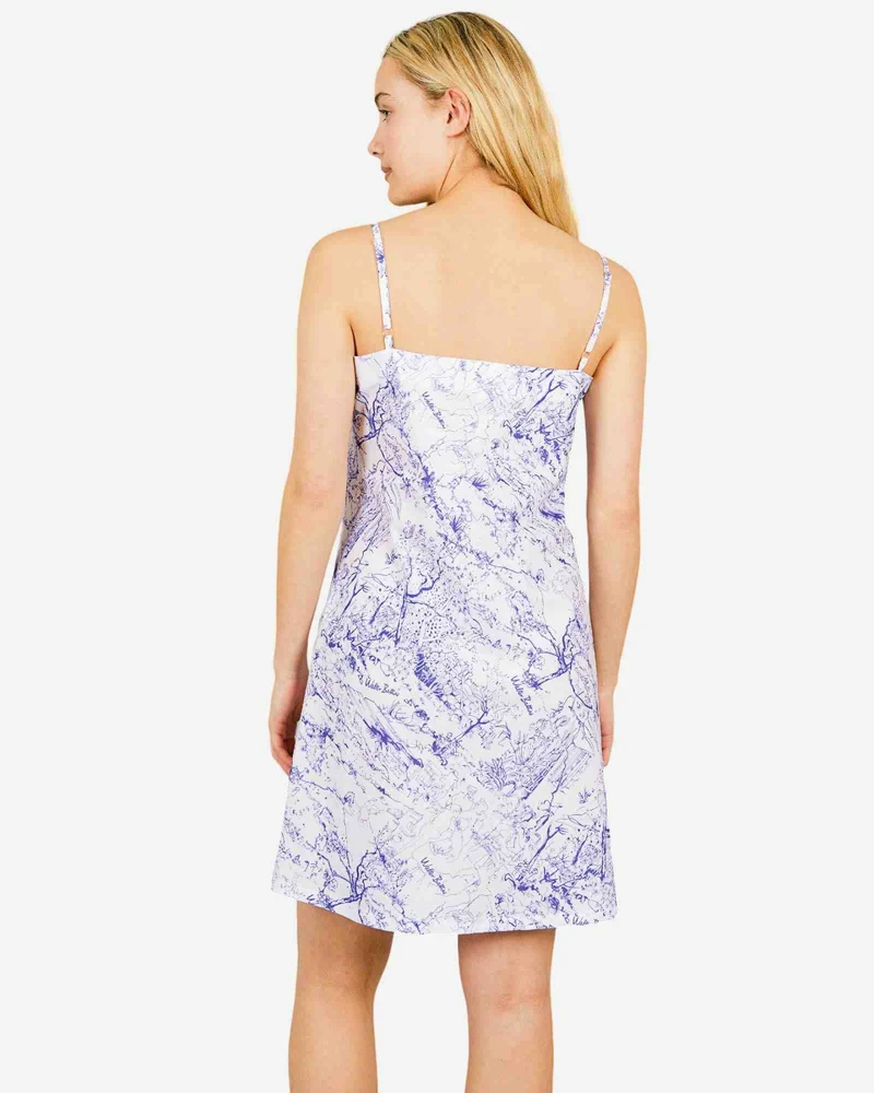 Women's Chemise Nighty Slip dress - Battiss Willow