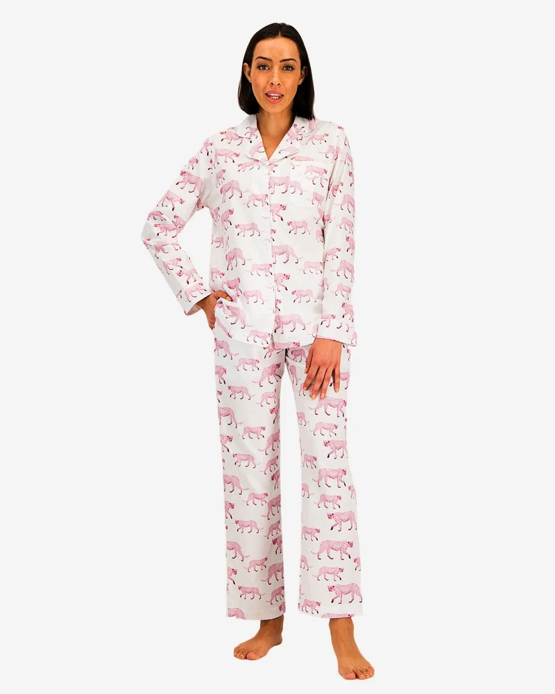 Women's Pyjamas – Pink Cheetah
