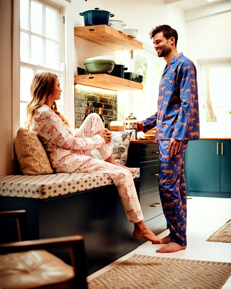 Women's Pyjamas – Pink Cheetah