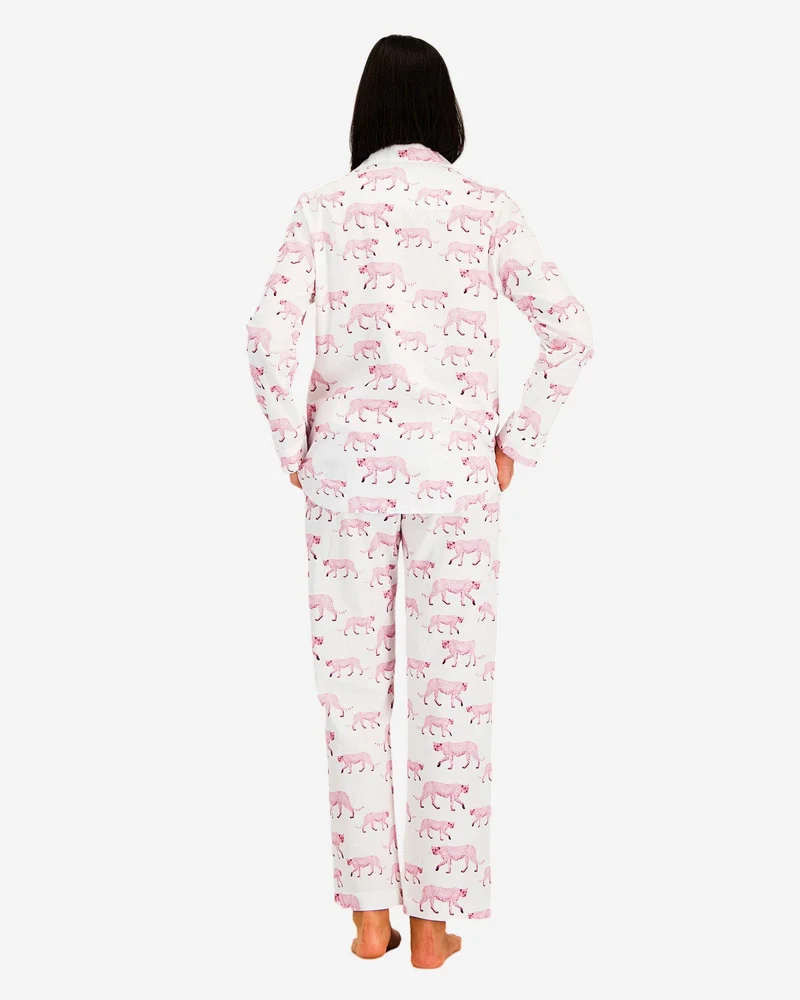 Women's Pyjamas – Pink Cheetah