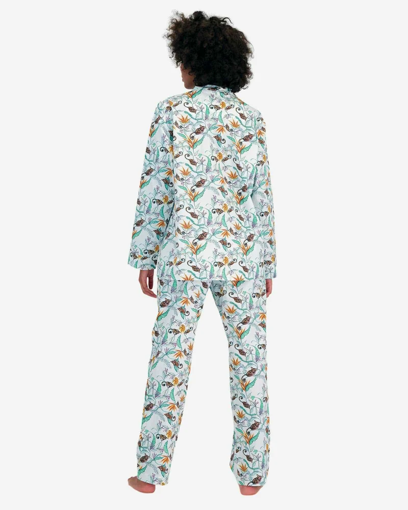 Women's white pyjamas - Nag Apies