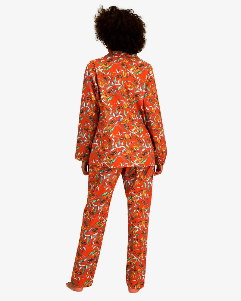 Women's Orange Pyjamas - Nag Apies