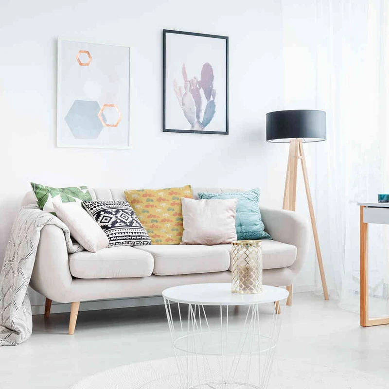 Gesundheitskissen Orange mit Treckern