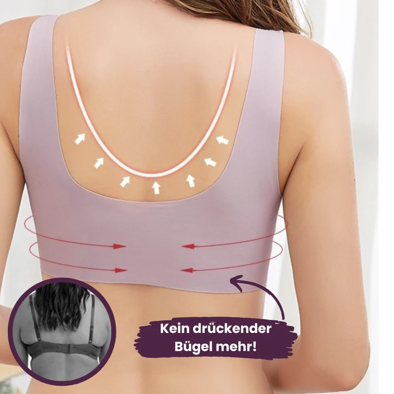 Sora Comfy Bra | Stütz-BH für ältere Frauen | Nahtlos & Bequem | Formend mit 5D Cups