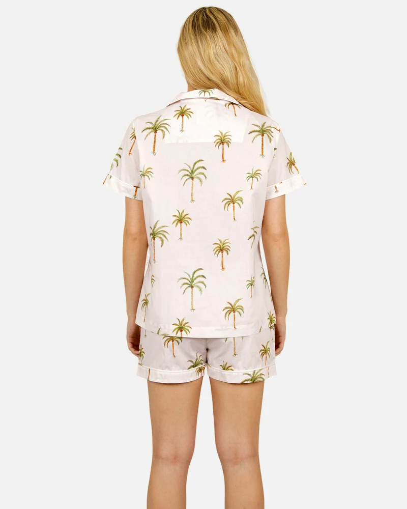 Women's short pyjamas set - Palm Beach