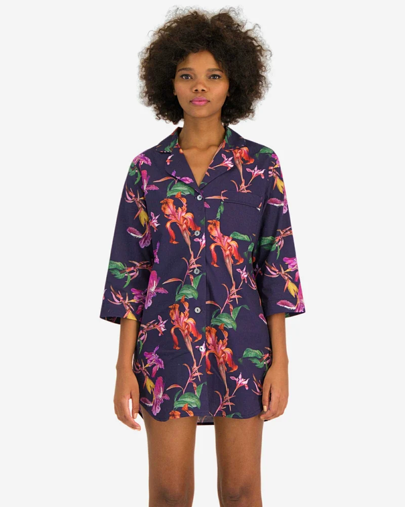 Women's Sleepshirt - Iris Navy