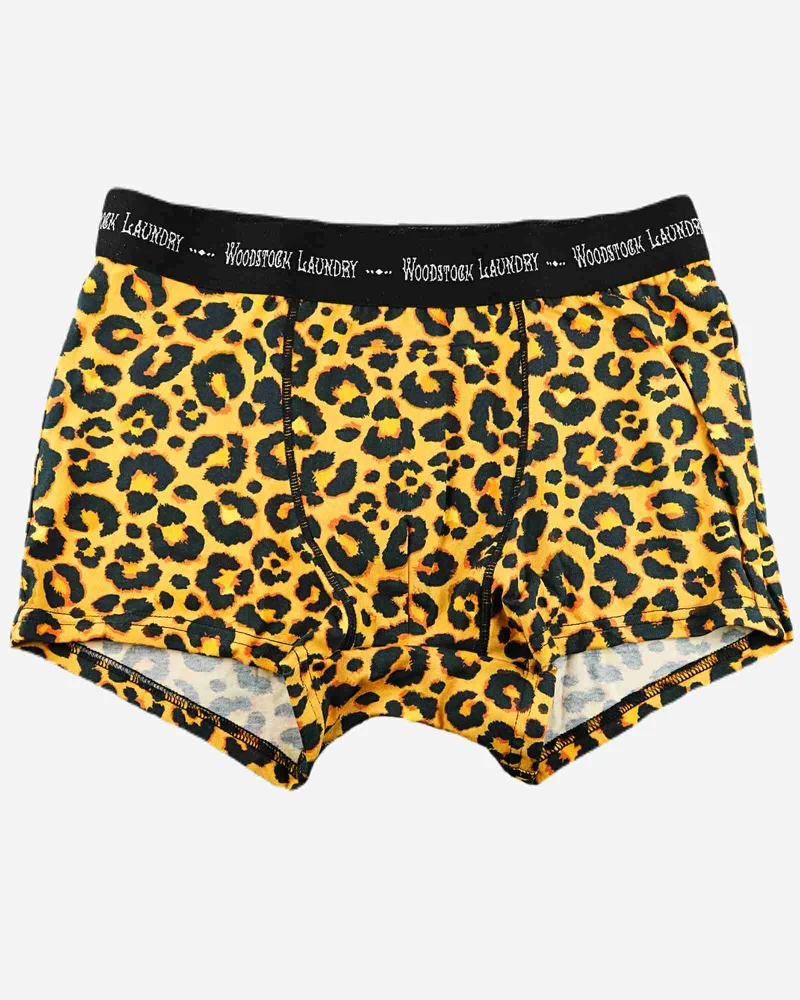 Men's Boxer Briefs – Leopard Skin