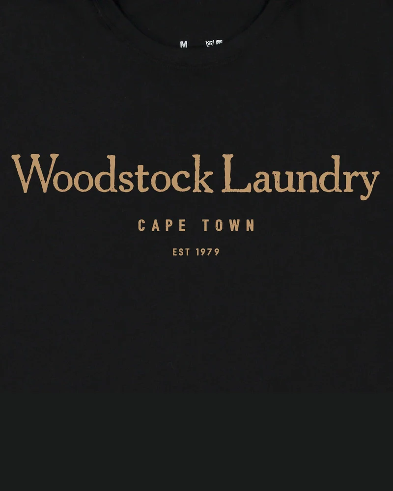 Men's LS T-Shirt - Typo On Black