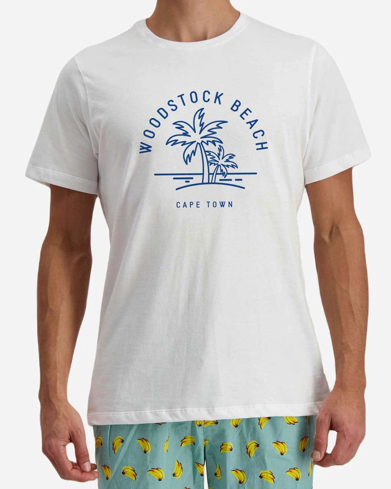 Men's T-shirt - Woodstock Beach