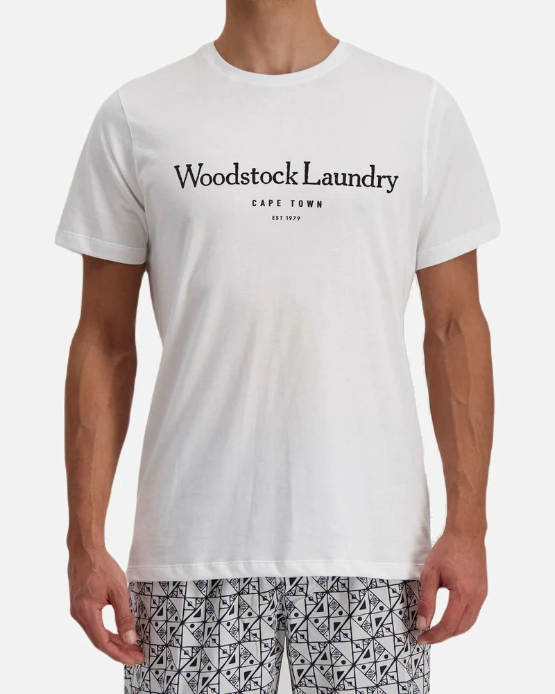 Men's T-shirt - Typo On White