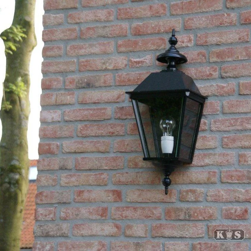 Casa Padrino Jugendstil Außenwandleuchte 25 x 18 x H. 56 cm - Verschiedene Farben - Nostalgische Wetterfeste Außenleuchte