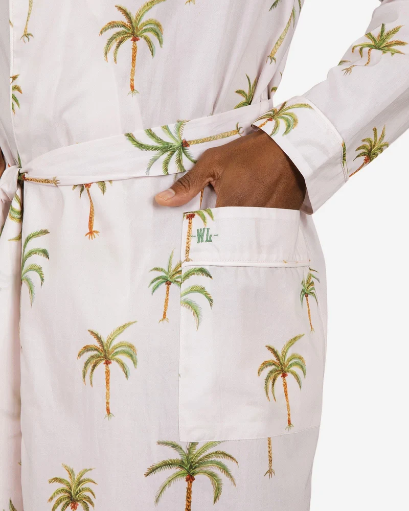 Men's dressing gown – Palm Beach